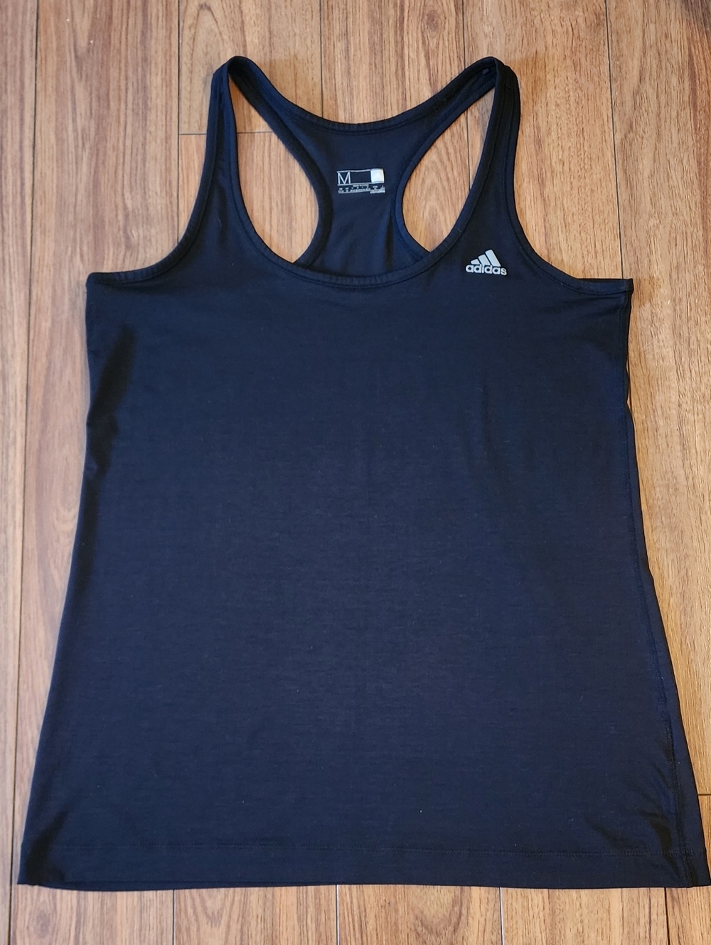 Adidas Black Racerback Performance Tank - Picture 1 of 4
